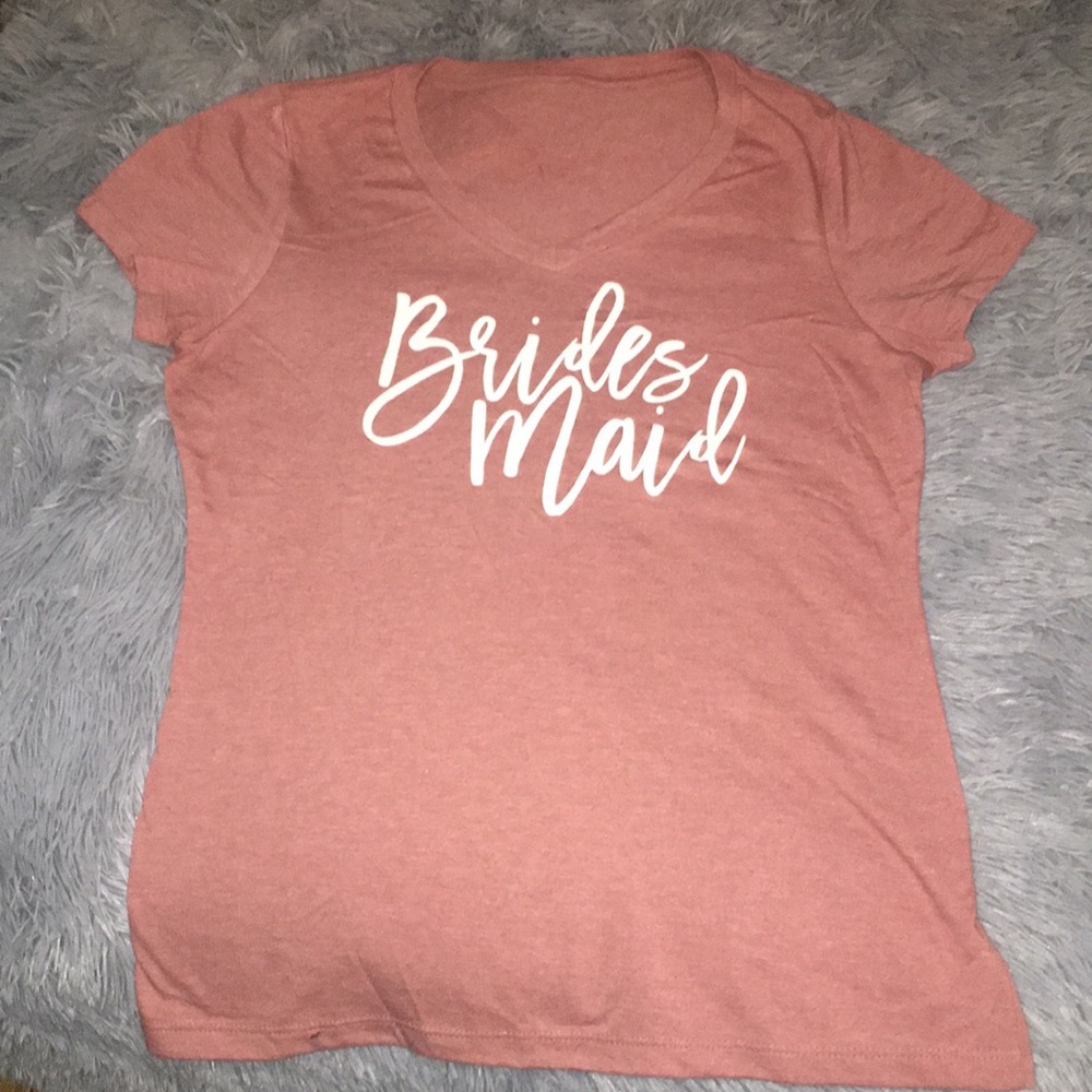 Bridesmaid tee shirt